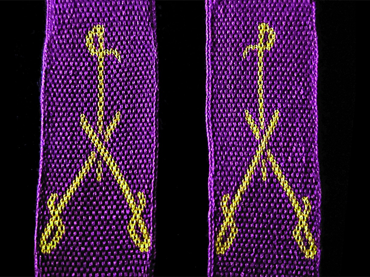 Three rapiers crossed